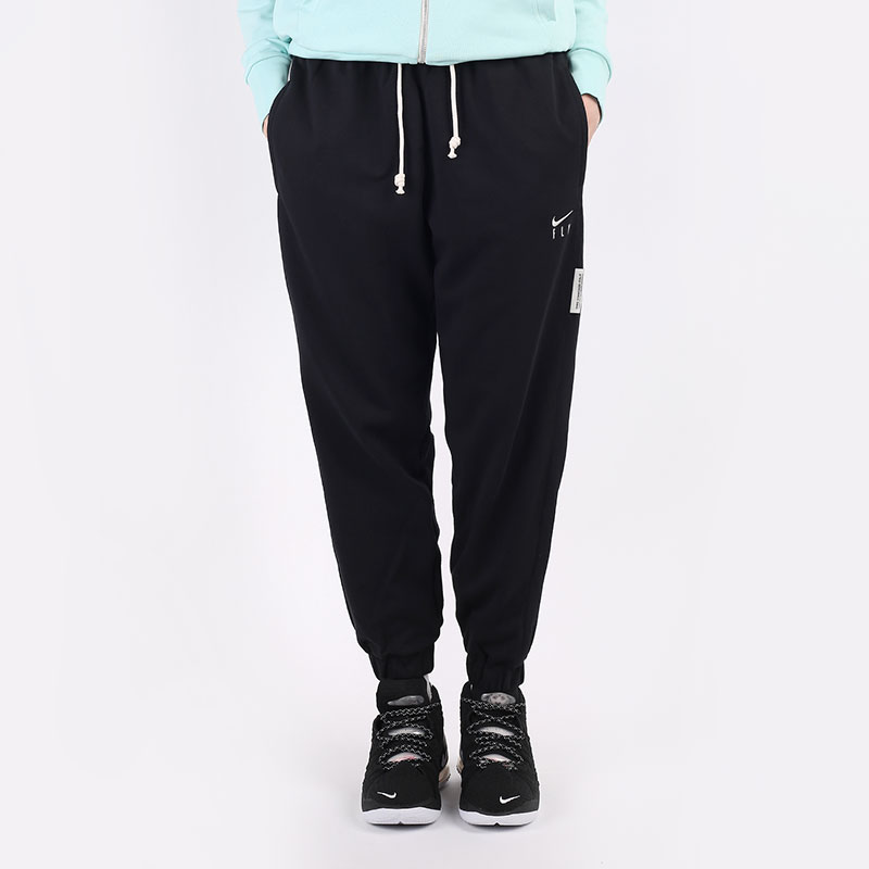 женские черные брюки Nike Swoosh Fly Standard Issue CU3482-010 - цена, описание, фото 3
